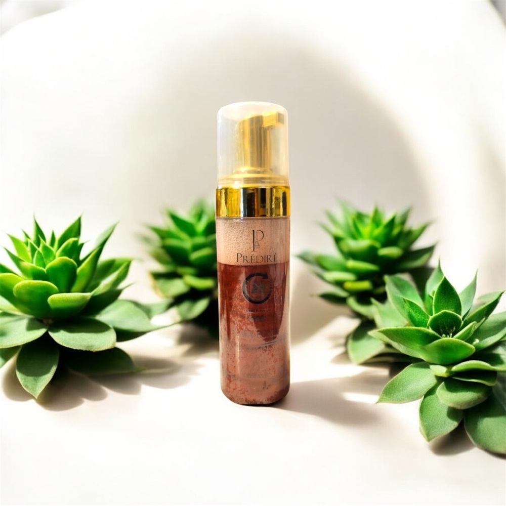 NEW-Red Lava Foam Facial Cleanser W/ Collagen & StemCell Technology